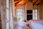 Habitación con salida a jardines
